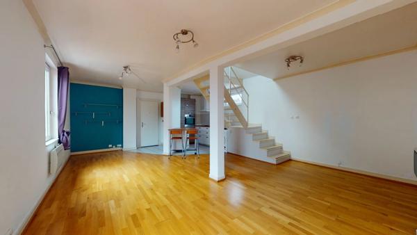 Charmant 2 pièces en duplex loué