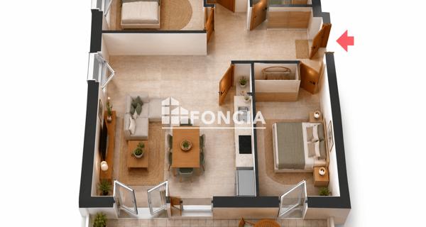 À vendre Appartement 3 pièces 65.7 m² - Argelès-sur-mer 66700