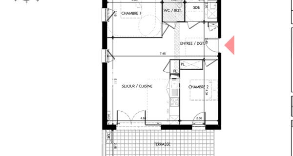 À vendre Appartement 3 pièces 65.7 m² - Argelès-sur-mer 66700