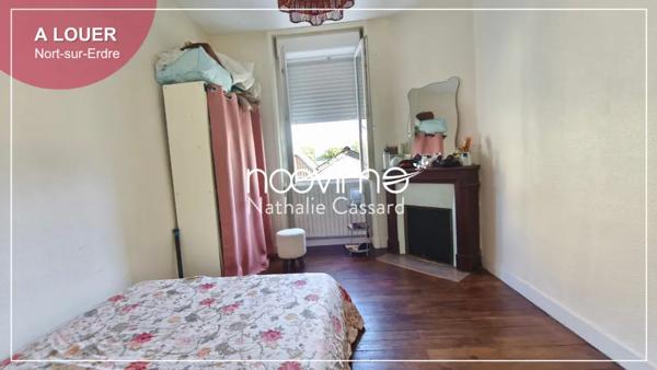 A LOUER APPARTEMENT T3 67 m2 PLEIN-CENTRE NORT-SUR-ERDRE