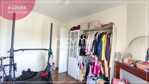 A LOUER APPARTEMENT T3 67 m2 PLEIN-CENTRE NORT-SUR-ERDRE