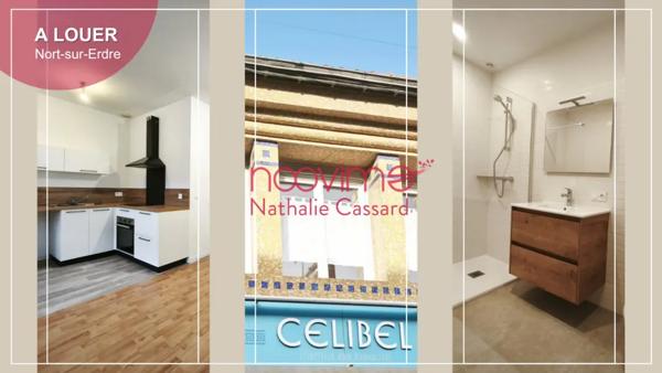 A LOUER APPARTEMENT T3 67 m2 PLEIN-CENTRE NORT-SUR-ERDRE