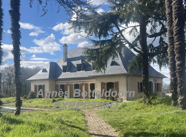 Lourenties (64420) MAISON 8 PIECES 210 M2 + PISCINE