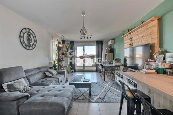 À vendre, T4 de 78 m² avec grande terrasse et garage dans une résidence de 2019 Bron proche Montchat (69500)