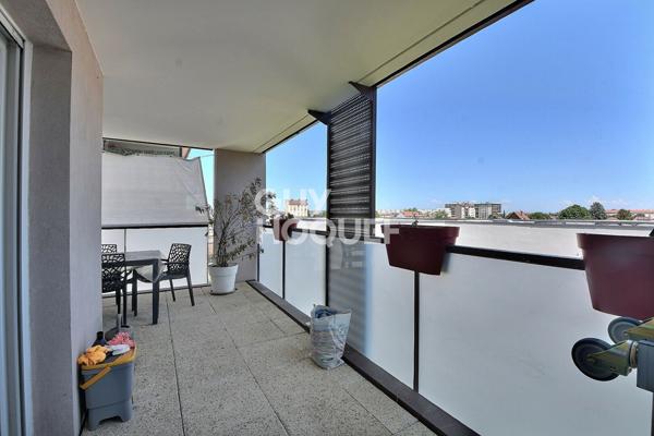 À vendre, T4 de 78 m² avec grande terrasse et garage dans une résidence de 2019 Bron proche Montchat (69500)