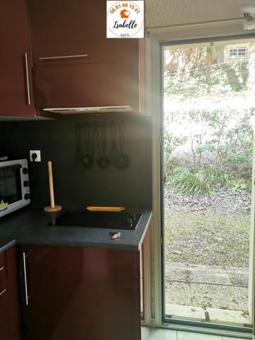Joli studio meublé en rez-de-chaussée dans une résidence ombragée avec terrasse