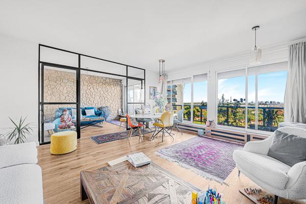 Duplex d'exception avec terrasses et vue Tour Eiffel ? Saint-Cloud