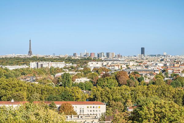 Duplex d'exception avec terrasses et vue Tour Eiffel ? Saint-Cloud