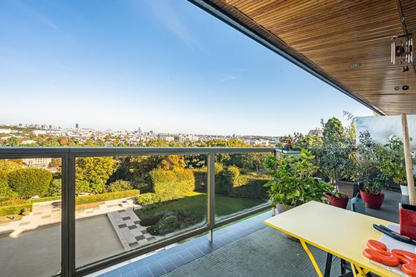 Duplex d'exception avec terrasses et vue Tour Eiffel ? Saint-Cloud