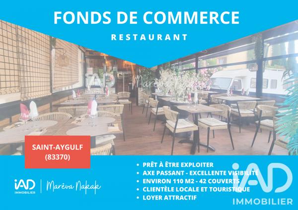 Restaurant à vendre 110 m² Fréjus