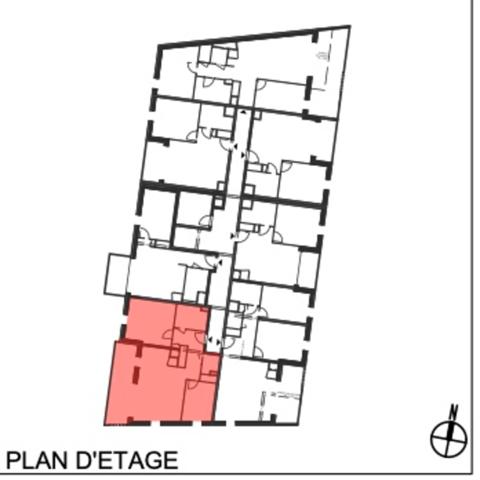 🏡 💎 Appartement à vendre 3 pièces COURNON D'AUVERGNE (63) L'Élégance Cœur de Ville : Votre 3 Pièces Lumineux avec Terrasse