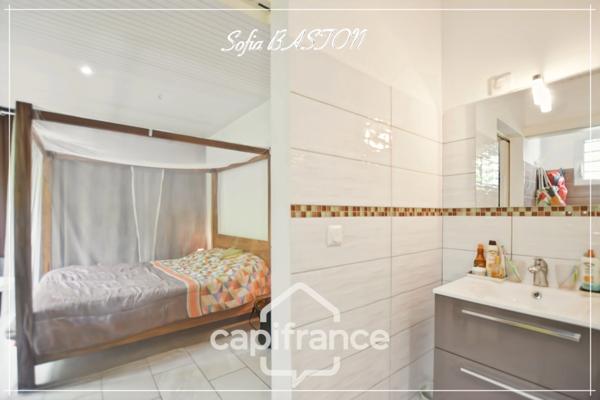Les Trois-Îlets – Maison T3 -piscine– 200 m plage – 61 m² Hab. – Terrain plat 279 m² (972) - A vendre