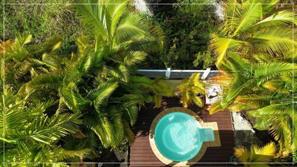Les Trois-Îlets – Maison T3 -piscine– 200 m plage – 61 m² Hab. – Terrain plat 279 m² (972) - A vendre