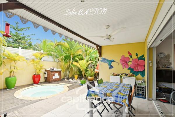 Les Trois-Îlets – Maison T3 -piscine– 200 m plage – 61 m² Hab. – Terrain plat 279 m² (972) - A vendre