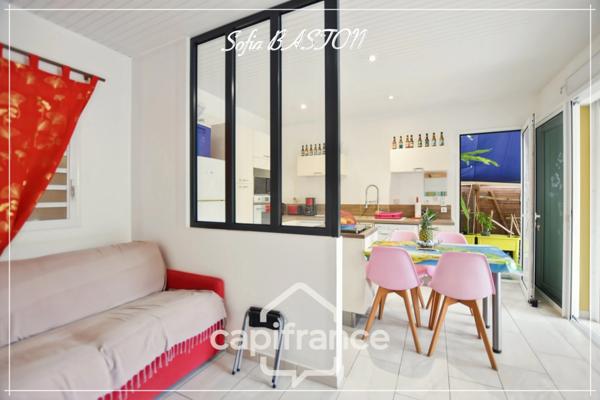 Les Trois-Îlets – Maison T3 -piscine– 200 m plage – 61 m² Hab. – Terrain plat 279 m² (972) - A vendre