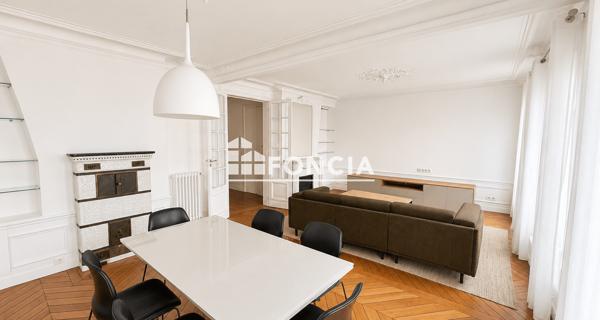 Location Appartement meublé 4 pièces 99.94 m² - Paris 75017