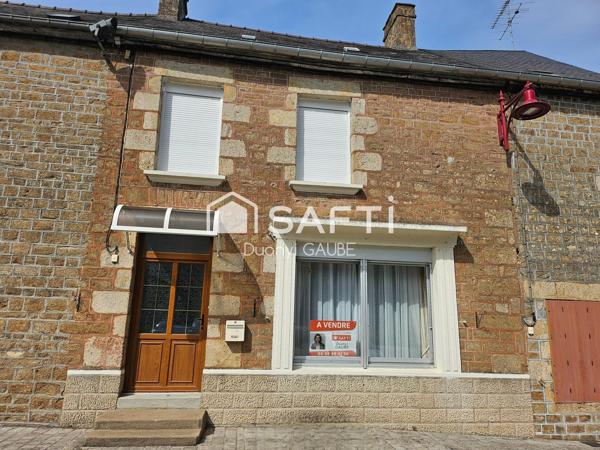 "Maison de 83 m², 3 chambres, garage double, atelier et jardin. Habitable immédiatement, idéale résidence principale ou secondaire dans un environnement calme."