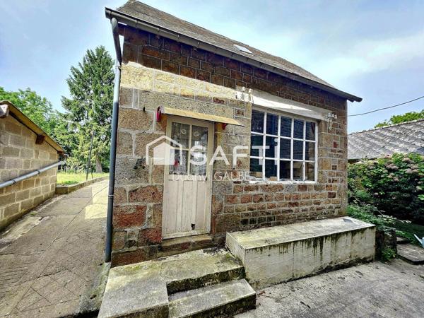 "Maison de 83 m², 3 chambres, garage double, atelier et jardin. Habitable immédiatement, idéale résidence principale ou secondaire dans un environnement calme."