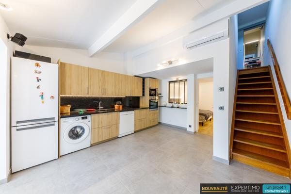 Vallauris (06220) MAISON 3P (60m2) - ENTIÈREMENT RÉNOVÉE - PISCINE