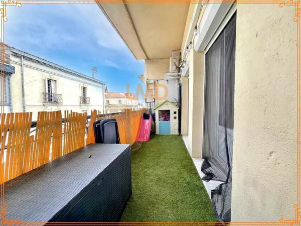 Coup de CŒUR – T4 Traversant 90 m² – Balcons – Cave