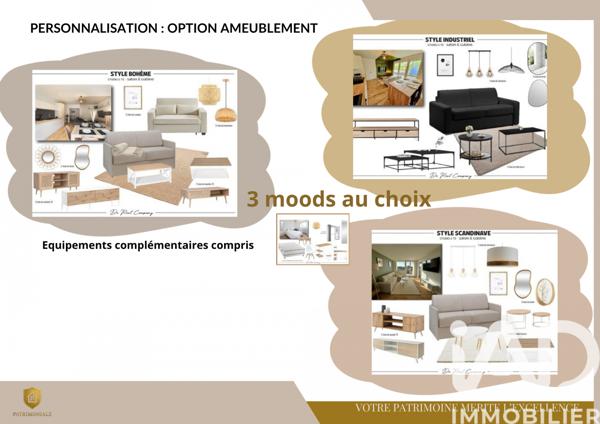 Appartement à vendre 2 pièces 30,6 m² Fougères
