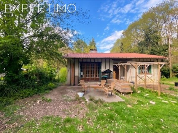 Glisolles (27190) Maison à vendre avec dépendance et parc boisé à Glisolle