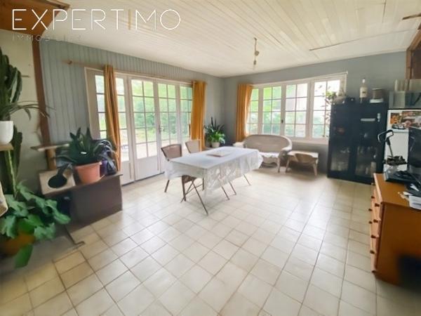 Glisolles (27190) Maison à vendre avec dépendance et parc boisé à Glisolle