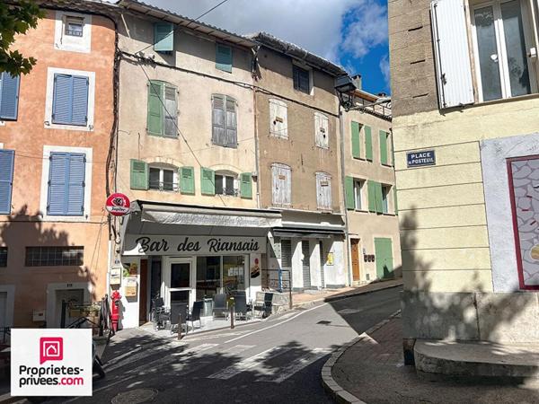Rians Immeuble de rapport  local commercial + Appartements