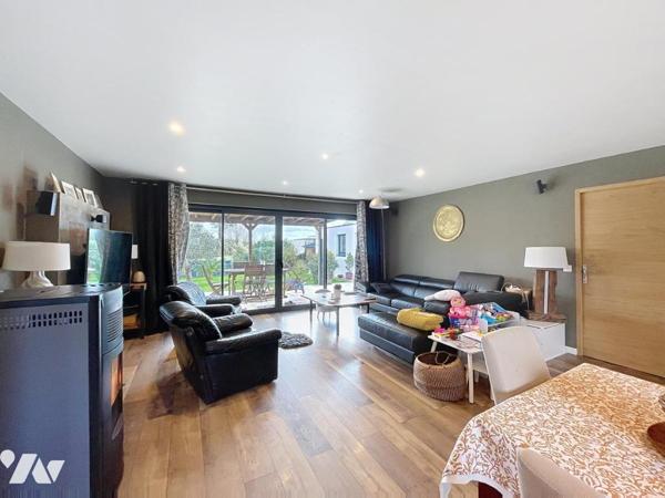 PLOEMEUR entre BOURG et PLAGES - VIE DE PLAIN PIED -  GRAND GARAGE