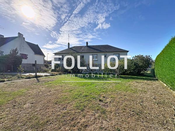 Maison familiale de 106 m² avec 5 chambres et sous-sol complet à Avranches