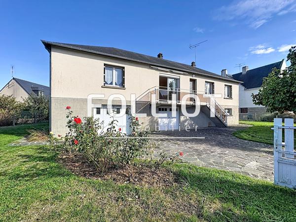 Maison familiale de 106 m² avec 5 chambres et sous-sol complet à Avranches
