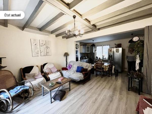 Maison à vendre |  Thenon |  3 pièces | 60 m²