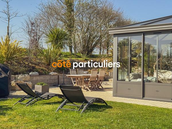 Vente Maison180 m² - 8 Pièces - SAINT CLAIR SUR L ELLE (50680)