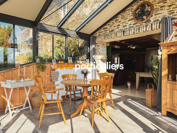 Vente Maison180 m² - 8 Pièces - SAINT CLAIR SUR L ELLE (50680)