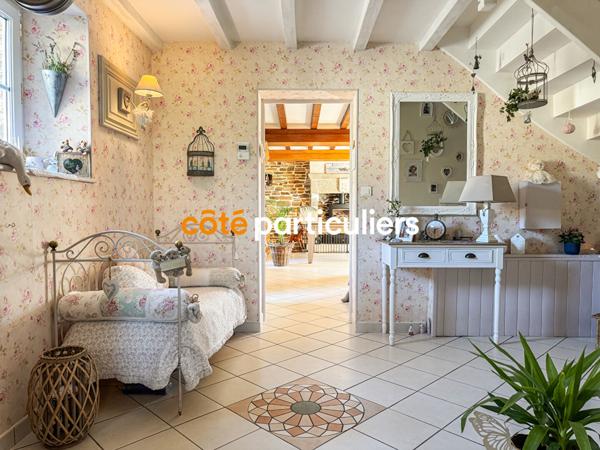 Vente Maison180 m² - 8 Pièces - SAINT CLAIR SUR L ELLE (50680)