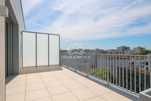 Lyon 7 -Appartement de 76 m² – 2 chamnbres – terrasses – garage