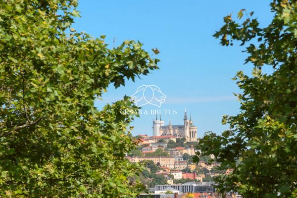 Lyon 7 -Appartement de 76 m² – 2 chamnbres – terrasses – garage