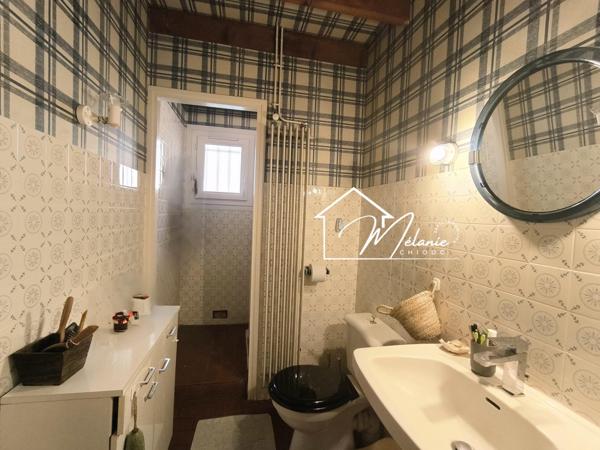 Plain-pied grand terrain, garage et pièce de vie,4 chambres