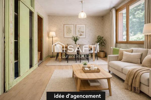 Appartement type T1 centre Moutiers à  renover