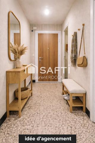 Appartement type T1 centre Moutiers à  renover