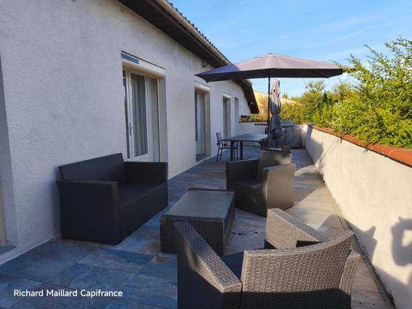 Plain-pied 130 m² sur terrain de 2 765 m² - Saint-Étienne-de-Tulmont (82)