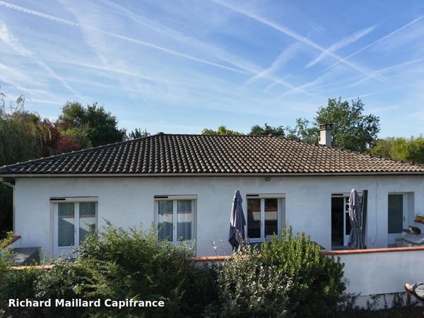 Plain-pied 130 m² sur terrain de 2 765 m² - Saint-Étienne-de-Tulmont (82)