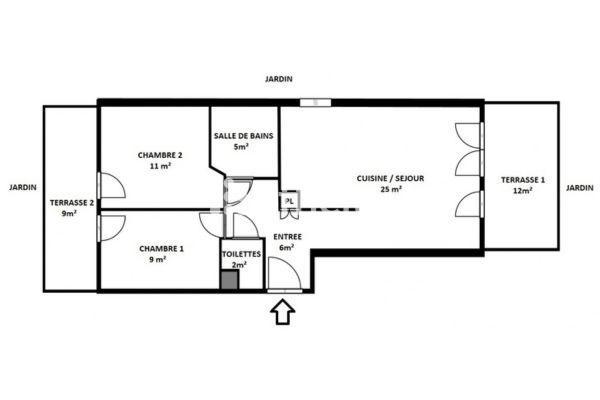 Appartement
         3 pièces
        - 60 m² Exclusivité 550 000 €*