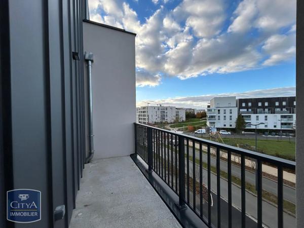 Appartement à louer 2 pièces 47.31m² Angers (49000)
