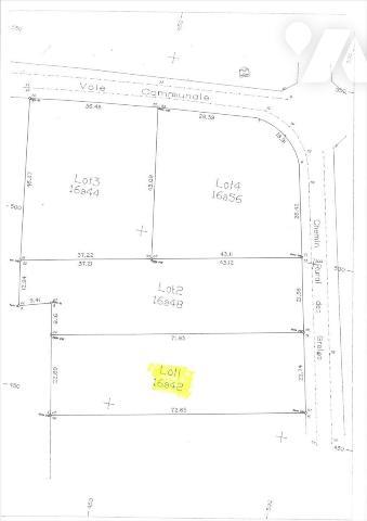 ALLAIRE - 143/325T1 - Terrain à bâtir de 1642 m² - A viabiliser. Assainissement individuel à pr...