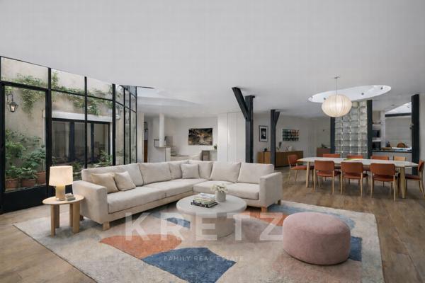 Paris V- Duplex comme une maison au calme absolu