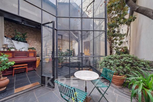 Paris V- Duplex comme une maison au calme absolu