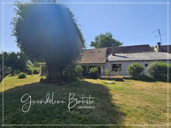 Maison de caractère 215m² - Terrain 860m² - SAINT PIERRE D'EYRAUD (24)