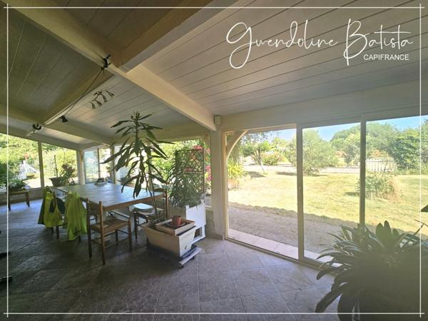 Maison de caractère 215m² - Terrain 860m² - SAINT PIERRE D'EYRAUD (24)