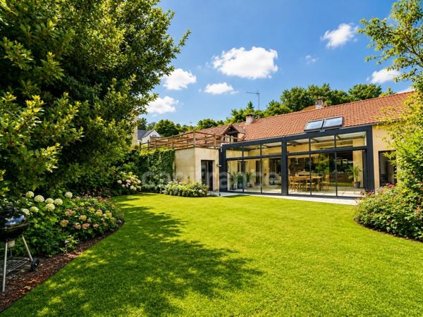 🏡 BAZEMONT 78–Propriété familiale 236 m²| 5 chambres dont 2 suites| Piscine|Véranda 30 m²|Terrain arboré 1 350 m² | Double accès